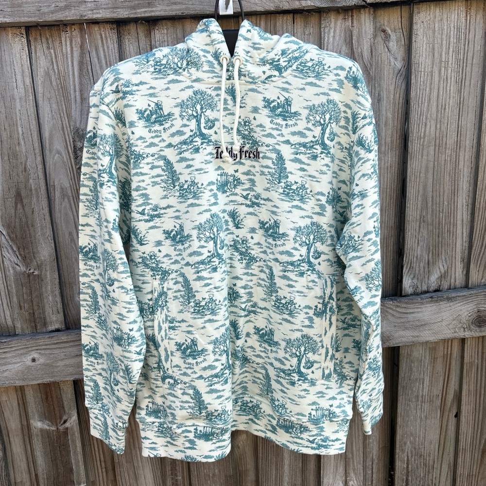 NWT Teddy fresh Hoodie Mens size M